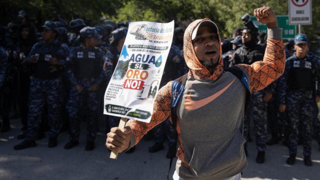República Dominicana suspende megaproyecto de oro por protestas ciudadanas