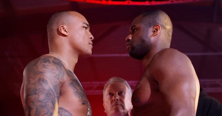 Fabio Wardley vs Daniel Dubois: el oficinista que se convirtió en campeón invicto de los pesados defiende su corona en Manchester