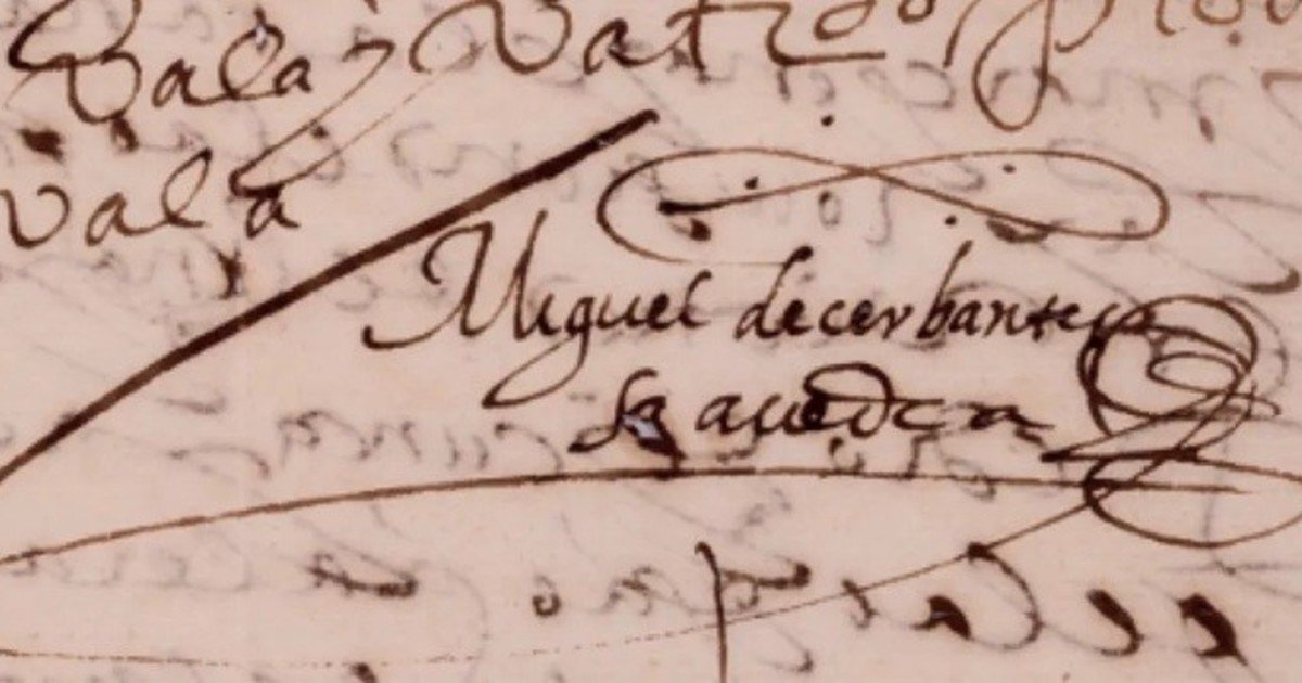 Intentan evitar que se subaste esta semana una carta de Miguel de Cervantes de 1593
