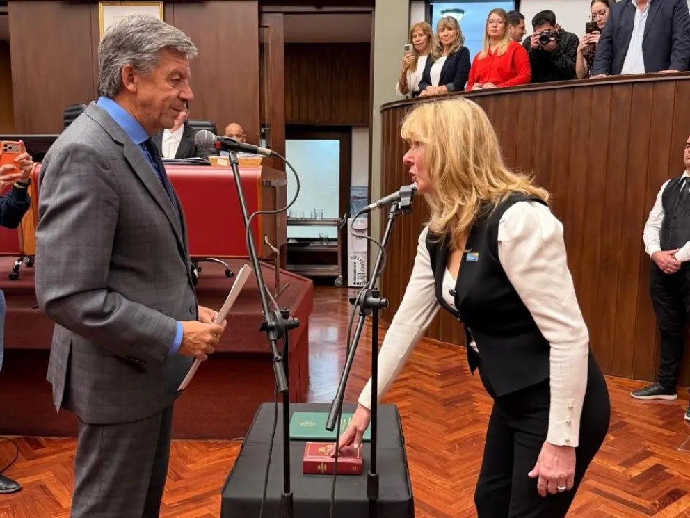Liliana Giordano asumió como diputada provincial en Legislatura