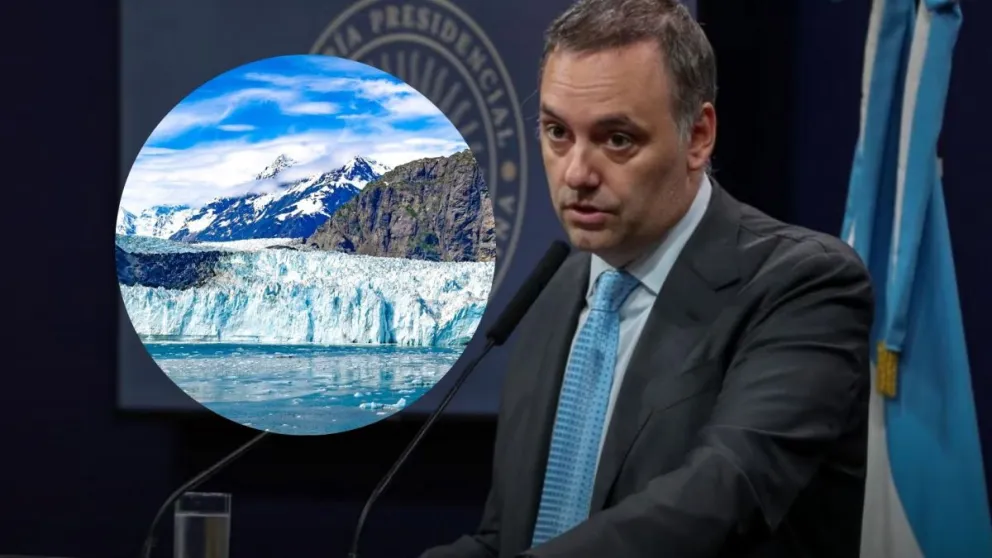 Adorni celebró el revés judicial contra el amparo por la Ley de Glaciares