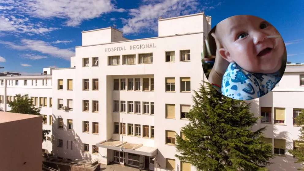 Murió el bebé con síndrome de Prune Belly que estaba internado en Comodoro