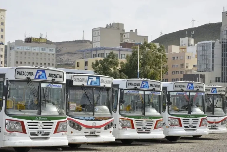 Logran garantizar el transporte público en Comodoro