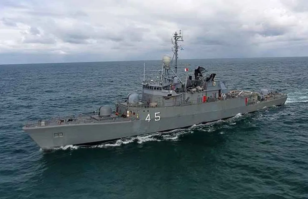 Llega la Corbeta ARA "Robinson" a Puerto Madryn y realizará actividades a puertas abiertas 