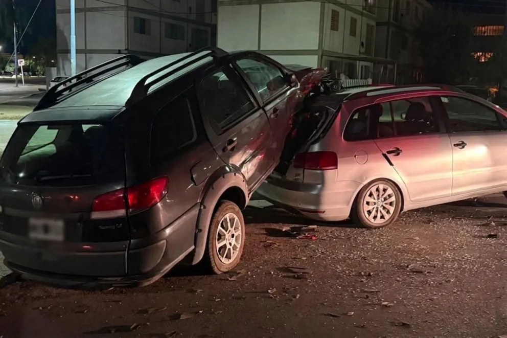 Accidente de tránsito en Rawson deja cuatro personas heridas