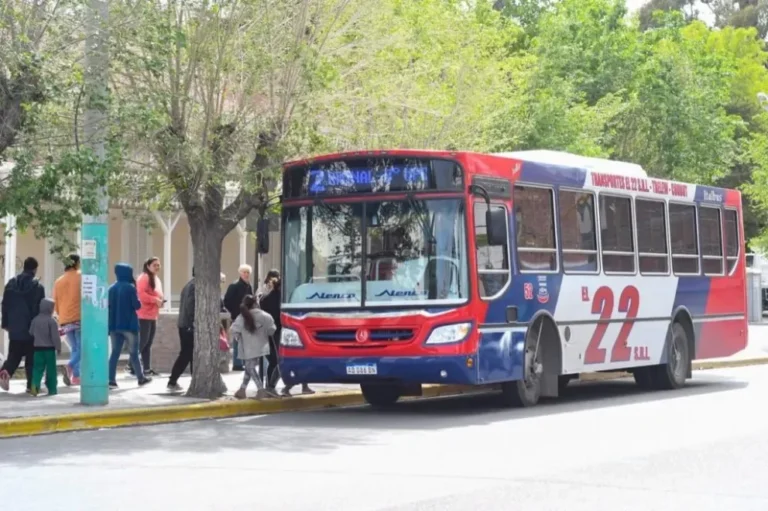 Transportes El 22 confirmó los horarios y recorridos gratuitos para la Noche de los Museos en Trelew