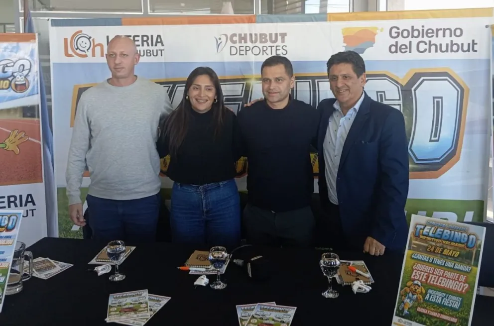 Se presentó en Comodoro una nueva edición del Telebingo Deportivo Solidario