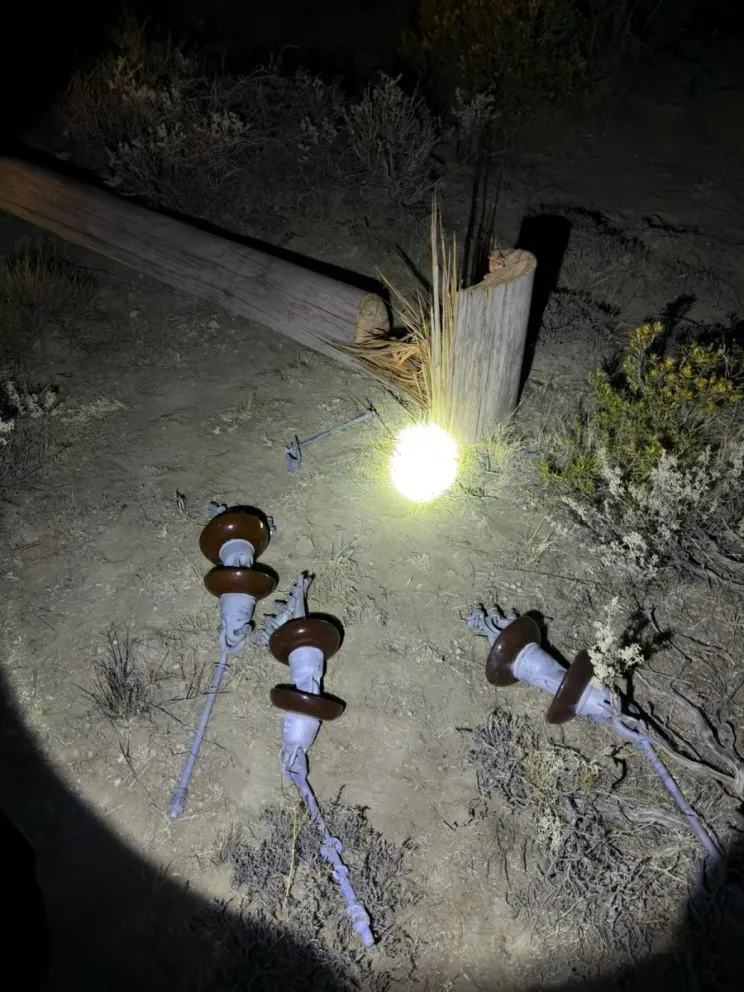 Robaron 750 metros de cable de cobre en yacimiento del Campamento Central