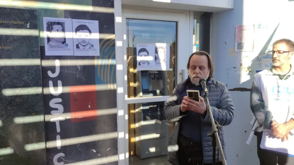 Memoria activa en la UNPSJB: Homenaje a Jorge Clavijo y Jorge Reydo, trabajadores de YPF desaparecidos