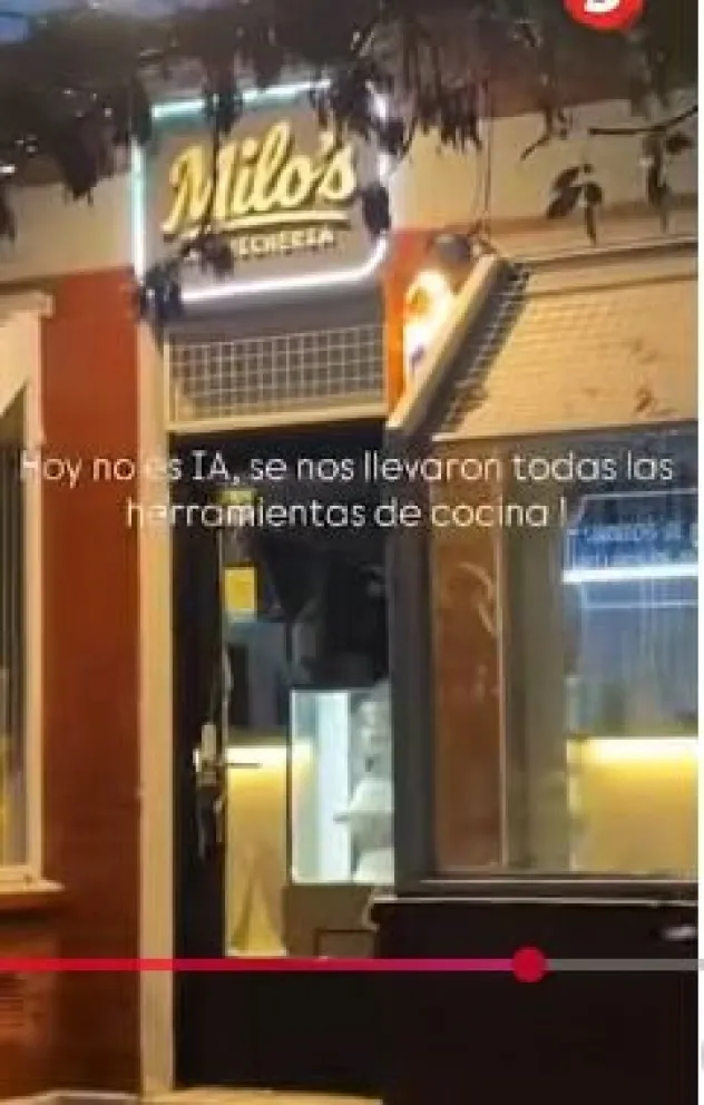 “No es IA, nos robaron!” publicaron en las redes los dueños de una sandwichería de Trelew que robaron
