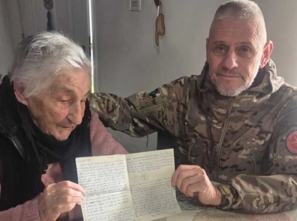 Veterano de Malvinas recuperó una carta que le habían robado hace 42 años