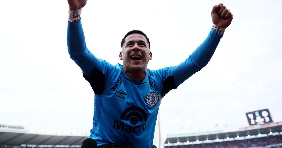 Uvita Fernández, el héroe de Belgrano y un risueño mensaje para Zielinski: "Este viejo me va a tener que empezar a poner porque si no lo voy a matar”