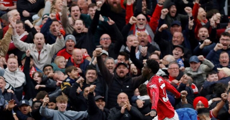 Manchester United le ganó un partidazo al Liverpool de Mac Allister y volverá a la Champions League tras dos años de ausencia