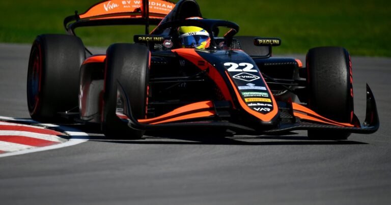 Nico Varrone, séptimo en la Fórmula 2 en Montreal: hizo la vuelta más rápida y se llevó siete puntos del GP de Canadá