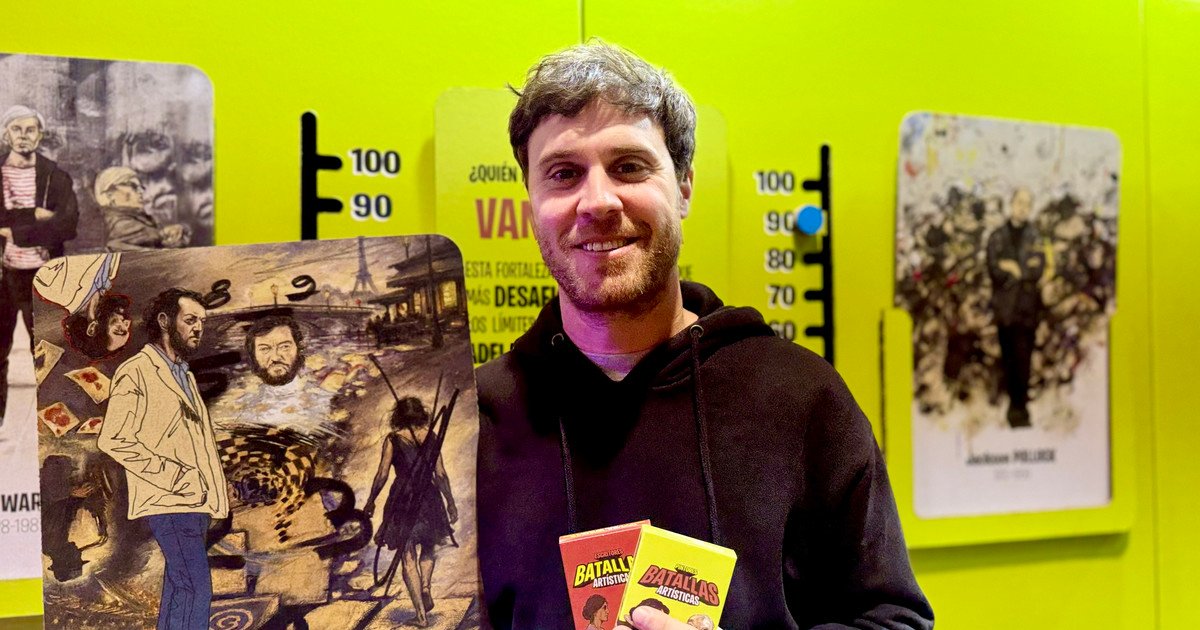Feria del Libro: ¿Monet o Picasso? Las "batallas artísticas" y el juego que busca promover el pensamiento crítico de la cultura