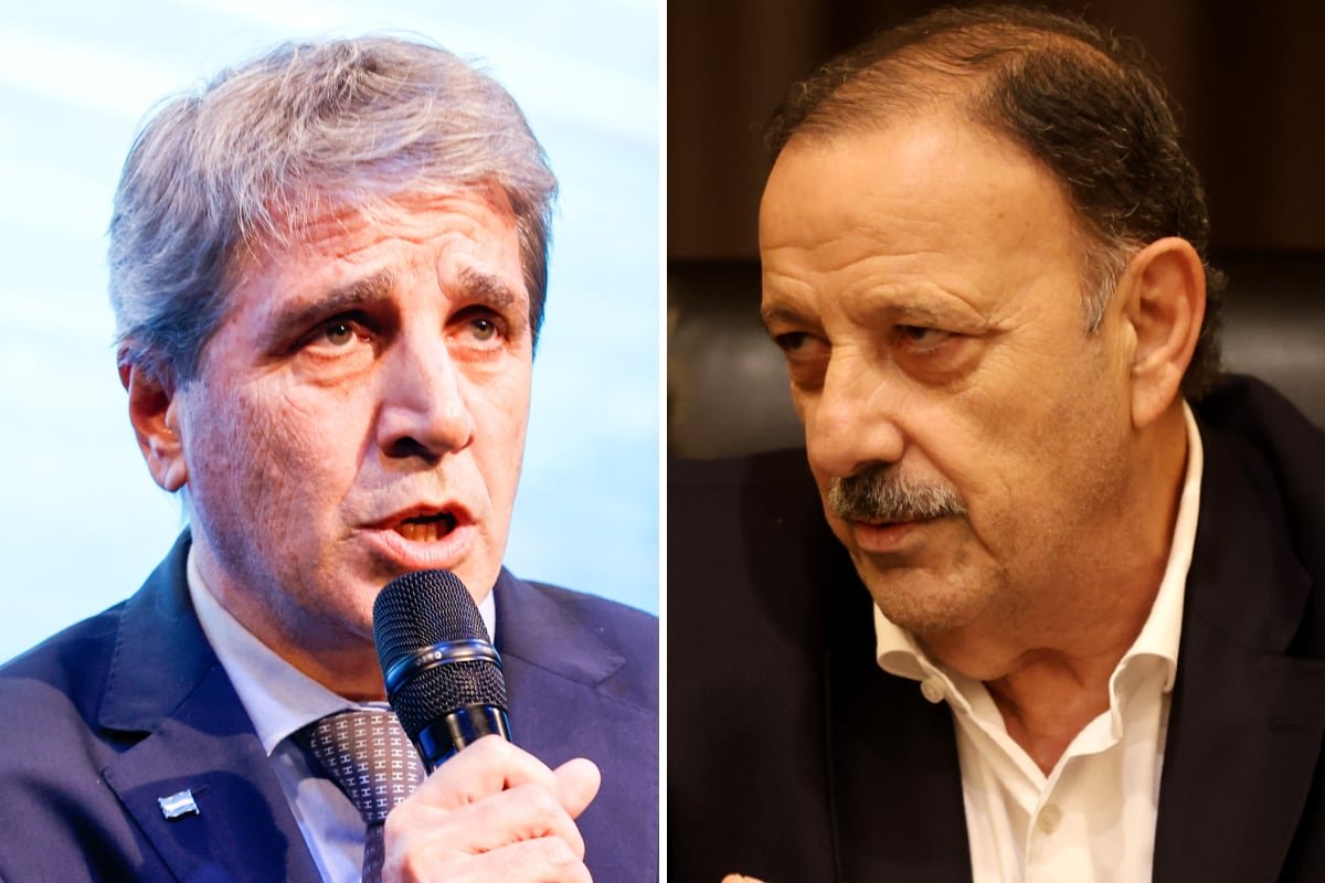 El cruce entre Luis Caputo y Ricardo Quintela por una dura frase del ministro sobre Axel Kicillof