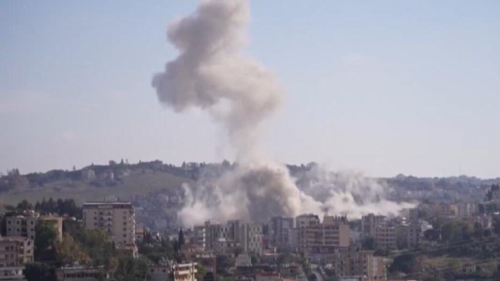 Líbano: Netanyahu ordena ataques con "objetivos terroristas" de los suburbios de Beirut