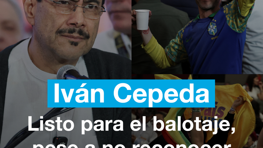 Iván Cepeda: listo para el balotaje, pese a no reconocer resultado del preconteo