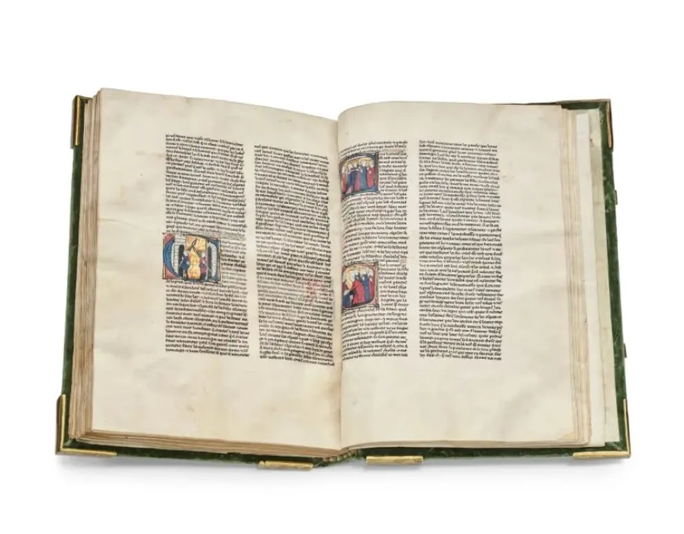 Subastarán un manuscrito medieval del rey Arturo por más de 2 millones de dólares