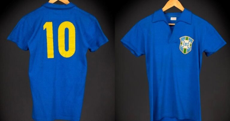 Sale a subasta la camiseta con la que Pelé conquistó su primer Mundial: esperan recaudar una cifra récord